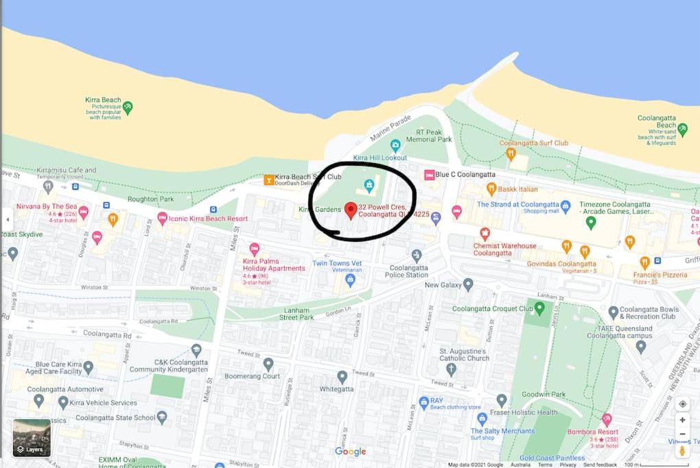 3 bedrooms with Views over Kirra!