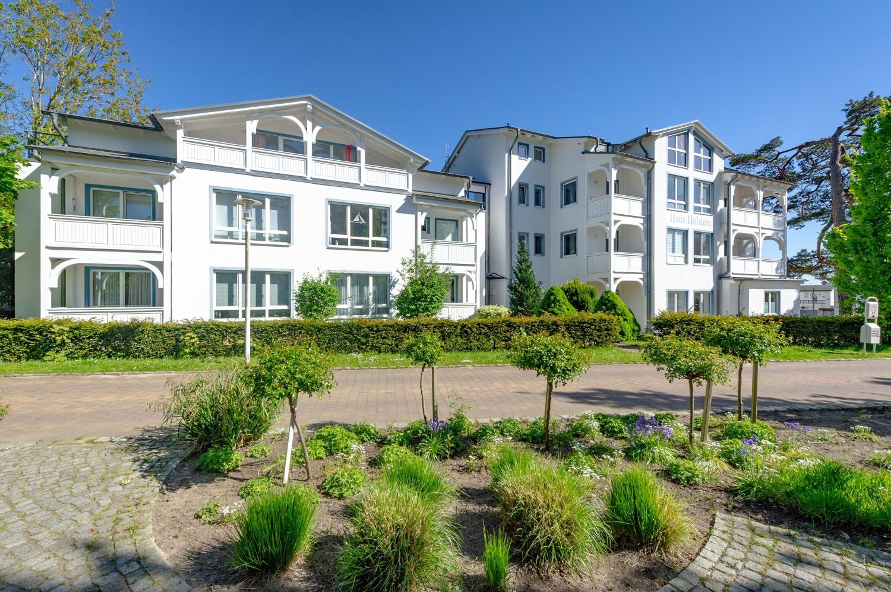 Haus Holstein - WG 6 mit Balkon, strandnah