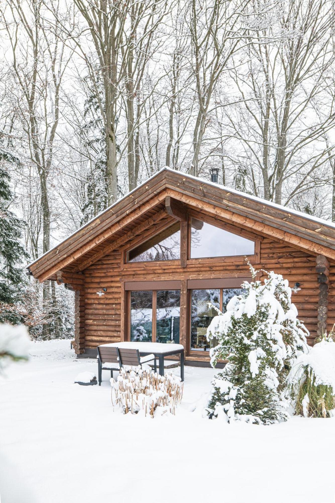 Hütte am Wald