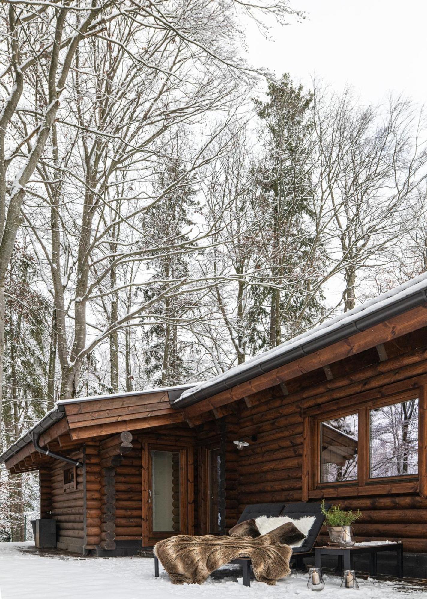 Hütte am Wald