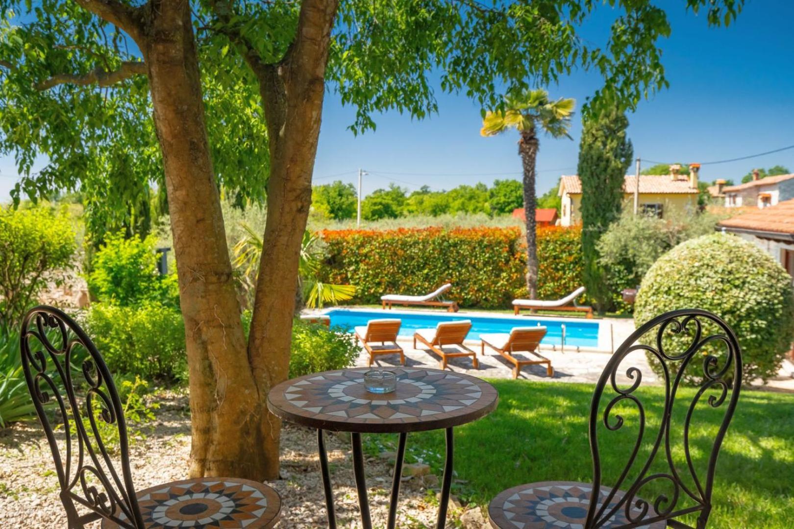 Rustic Villa Cehici with pool in Sveti Lovrec