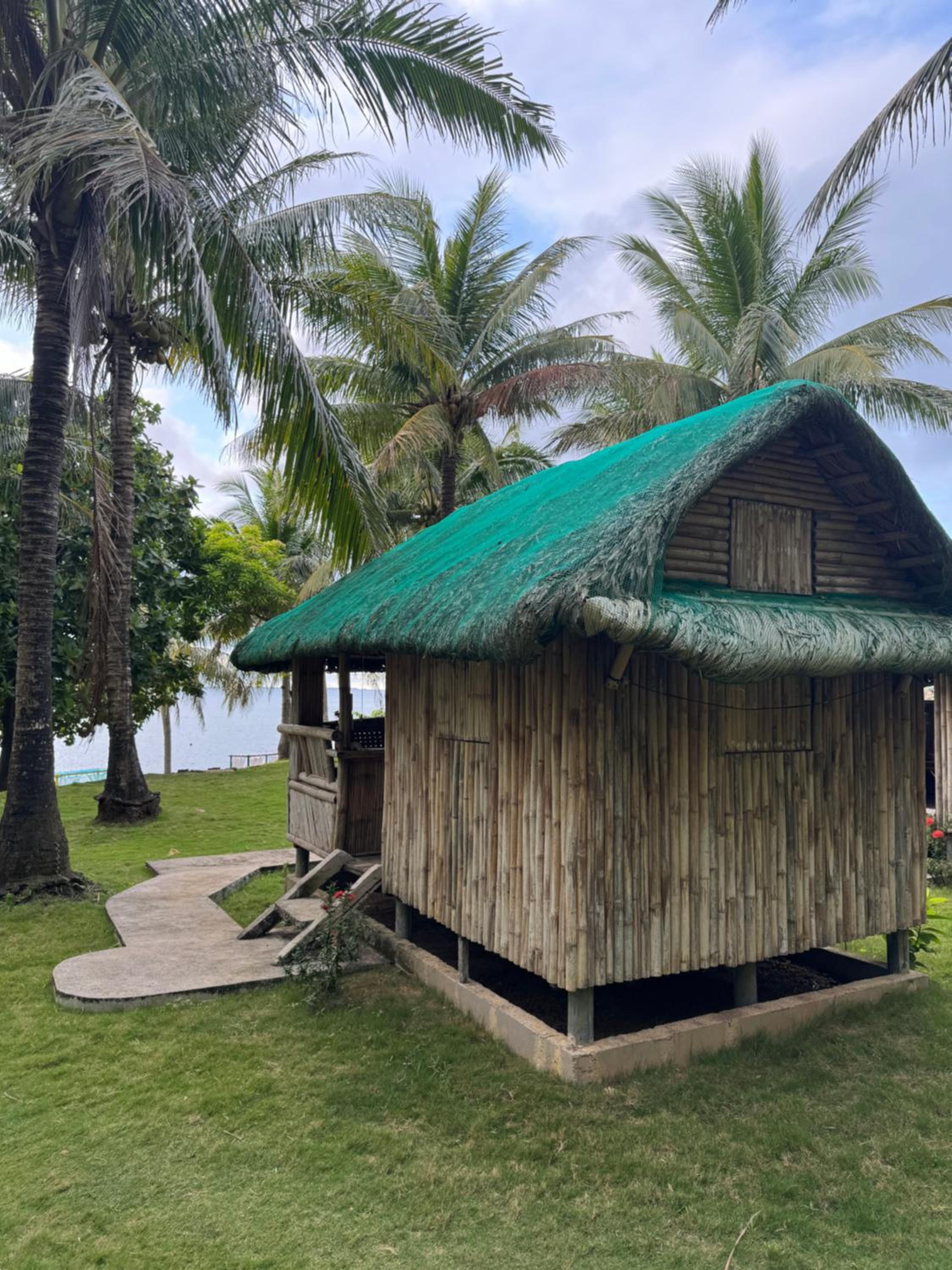 Bahay Kubo in Jomalig Island view 2