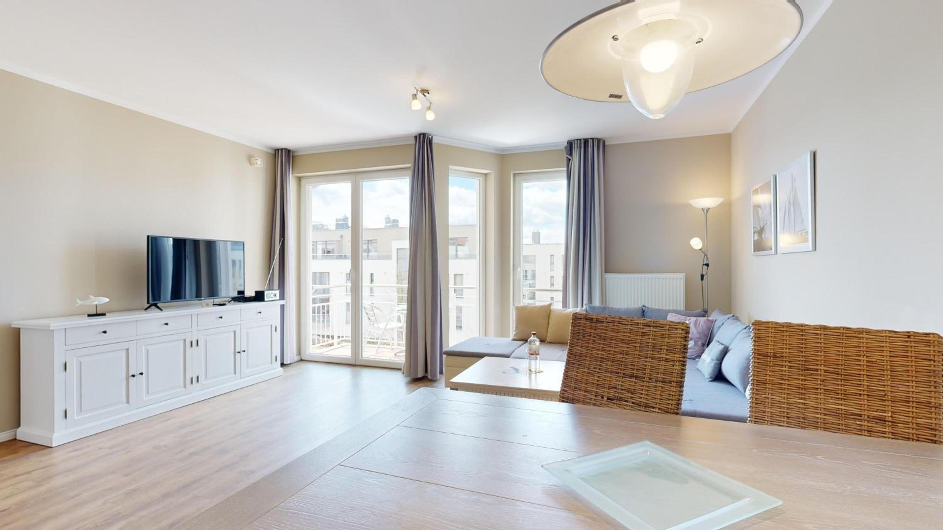 strandnahe FeWo mit Balkon, Residenz Bel Vital 30, Binz