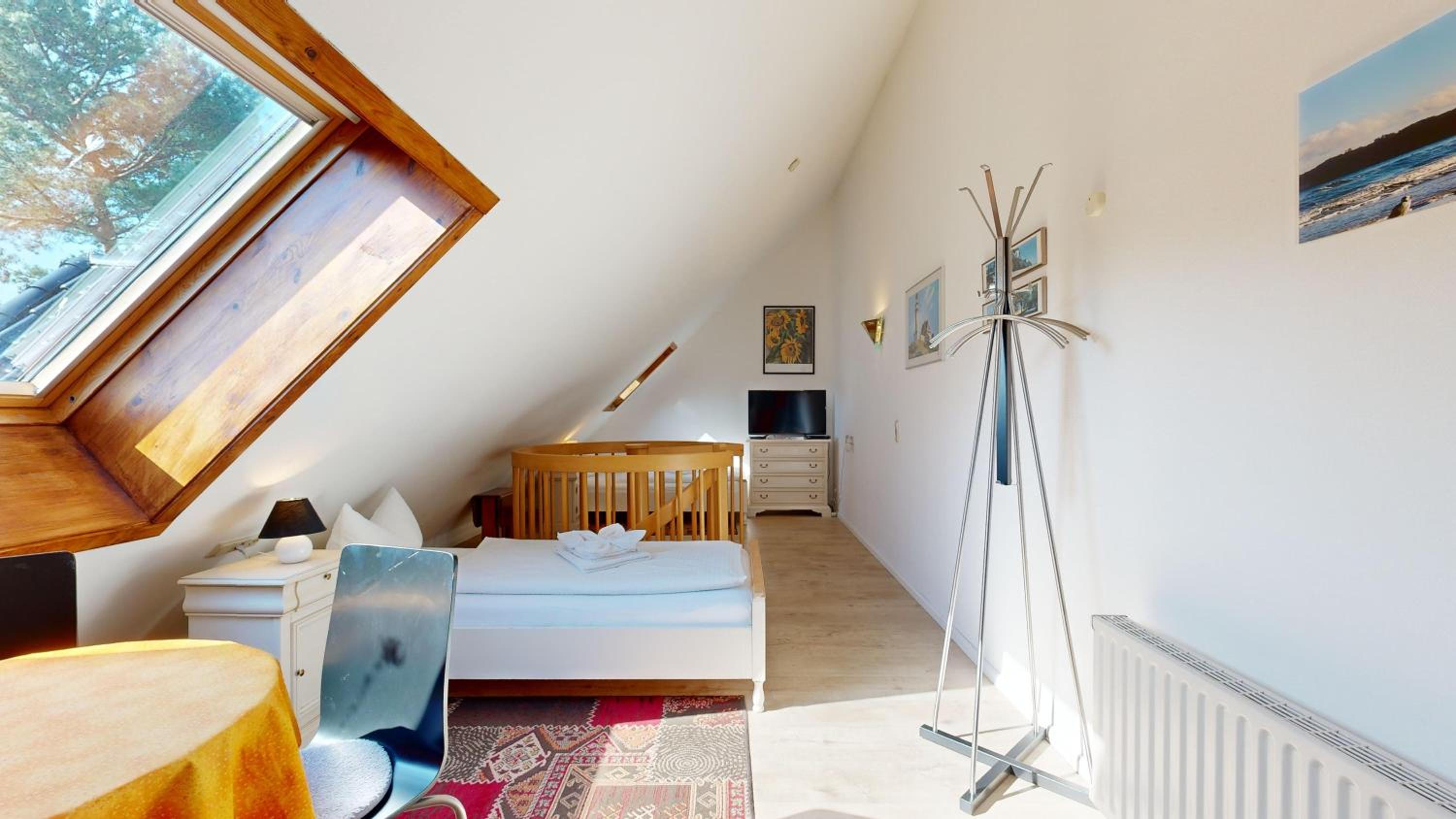 FeWo direkt am Strand , mit Balkon und seitlichem Meerblick, Haus Strelasund, Binz