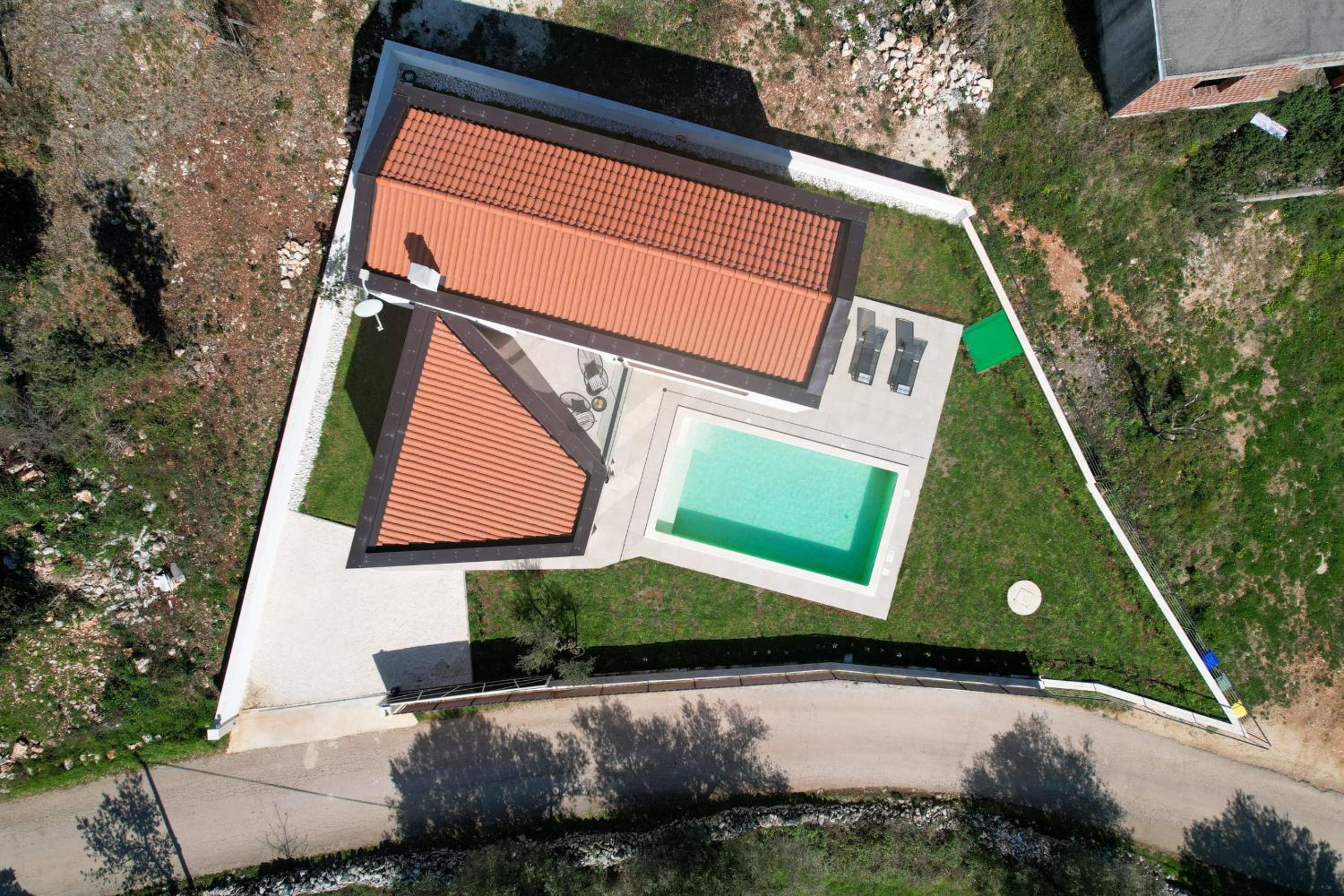 Villa Ogradina near Pula with sea view for 5 persons only 3 km from the Beach view 5
