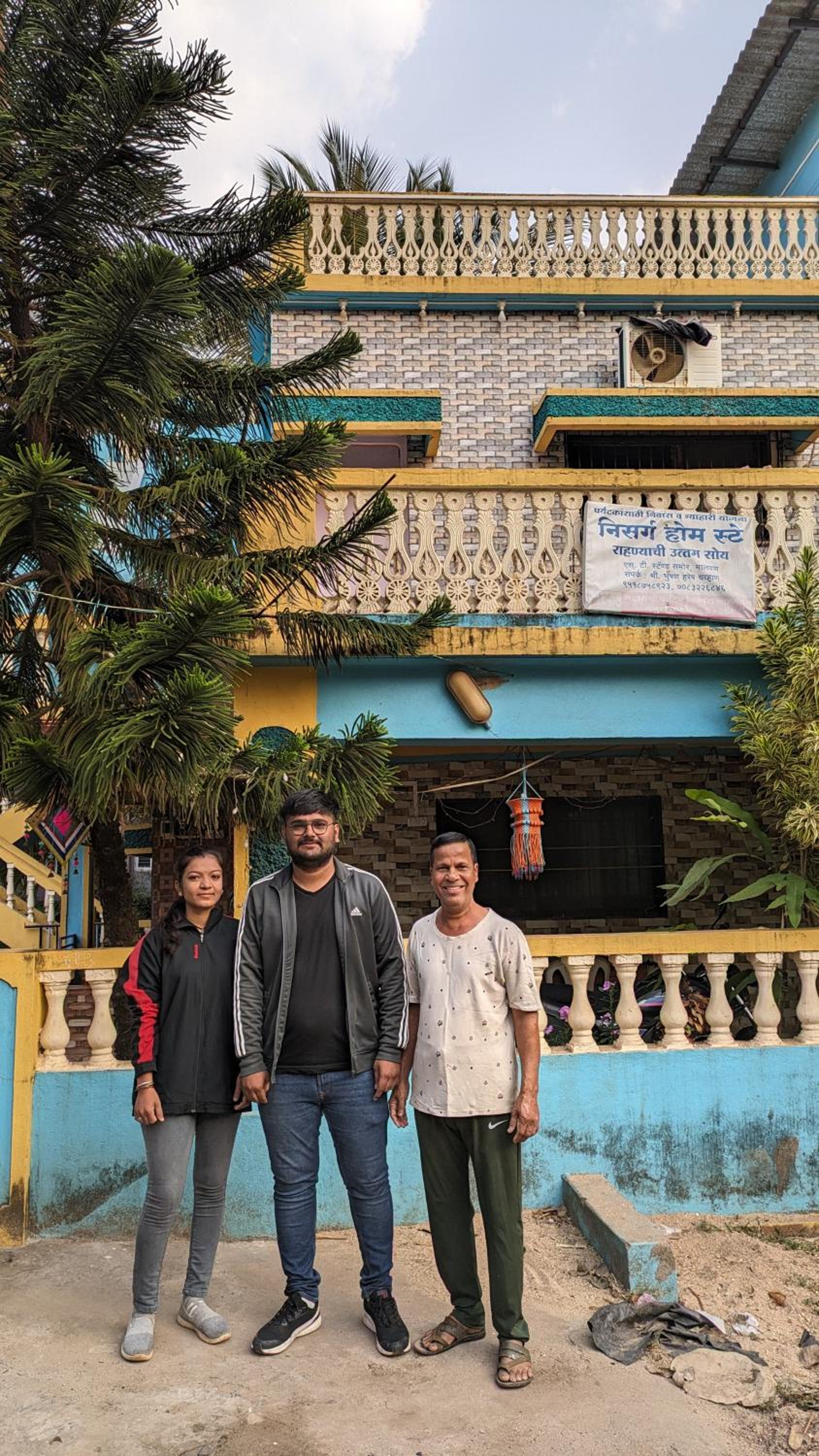 NISARG HOME STAY near Bus Stand Malvan view 2