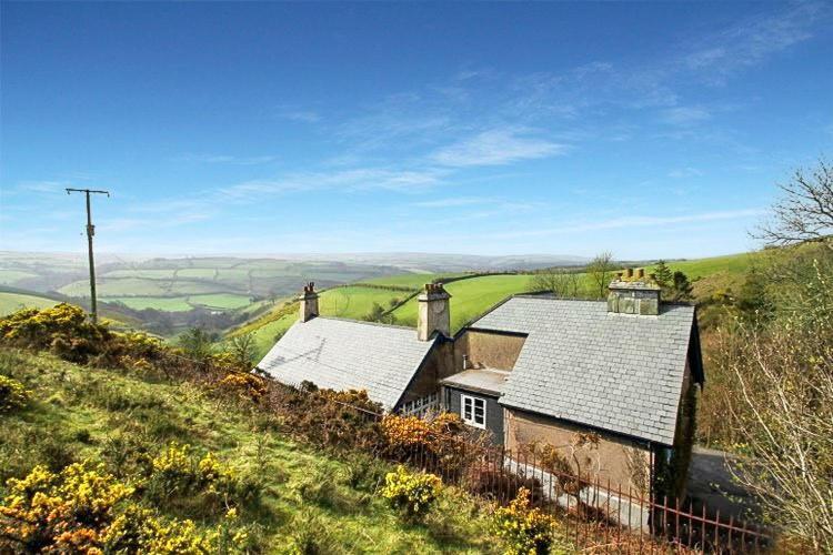 The School House Countisbury view 4