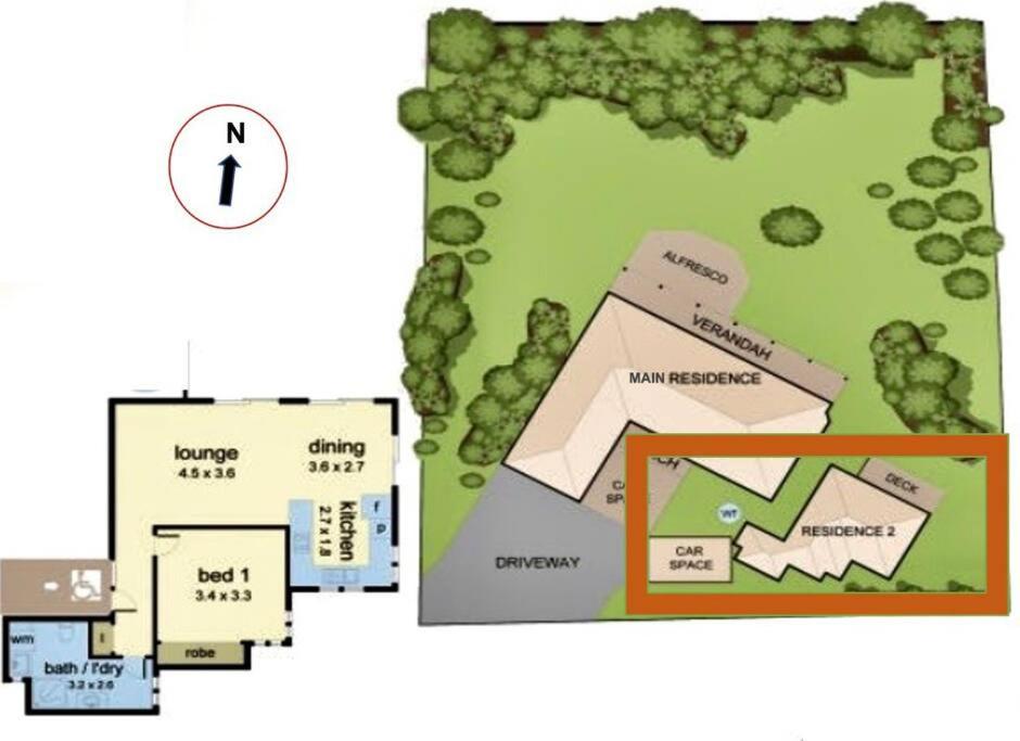 Milton Village Retreat - secluded comfort