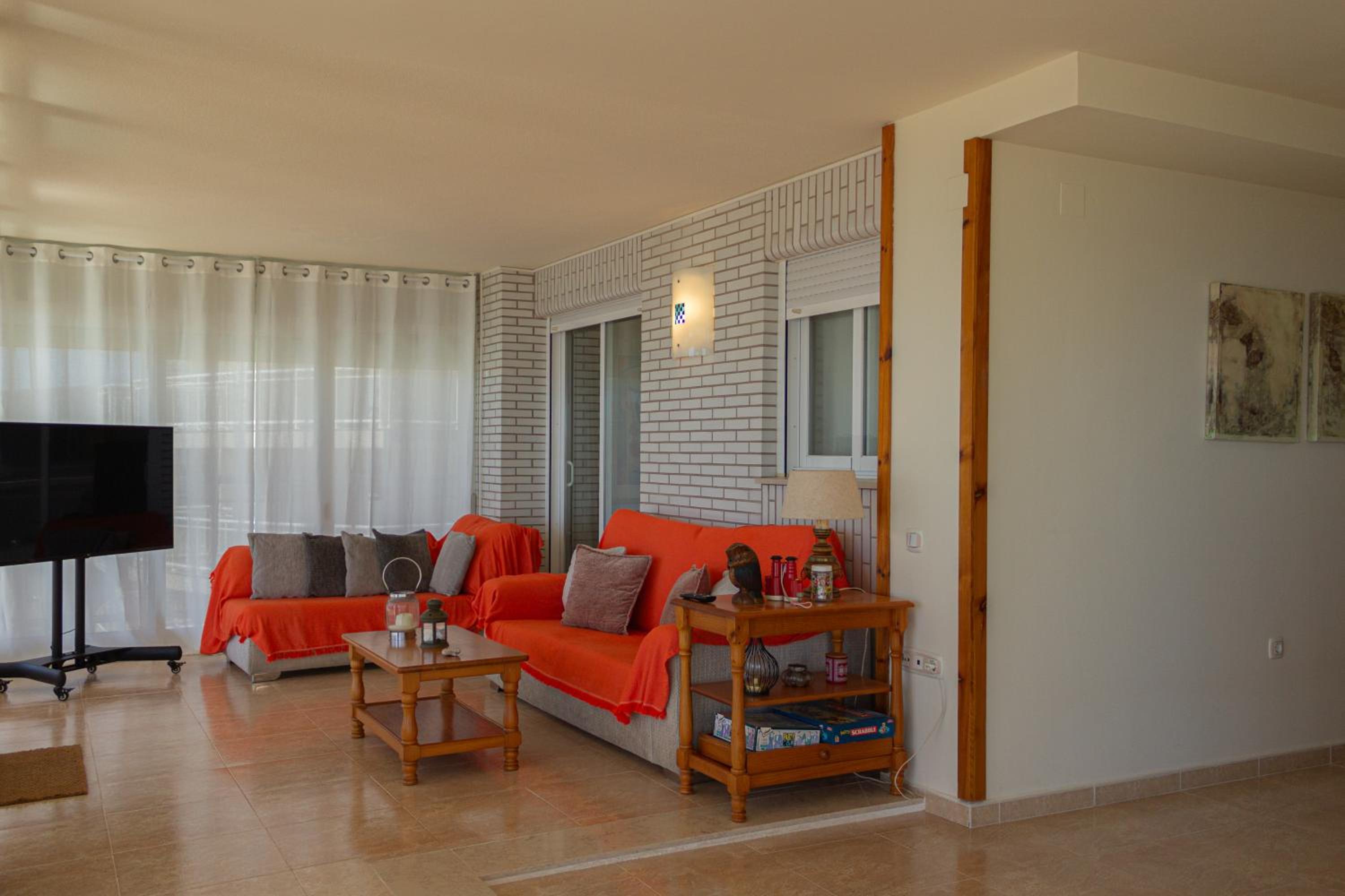 Apartamento con vista frontal al mar en Papa Luna view 4