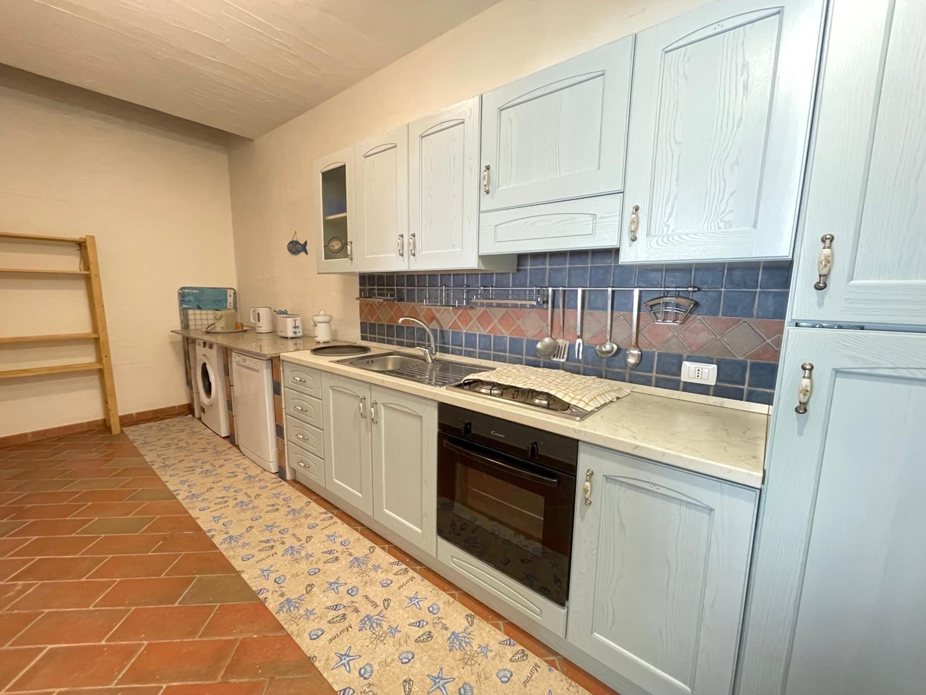 Lo Scirocco Tanca Piras en Nebida — kitchen