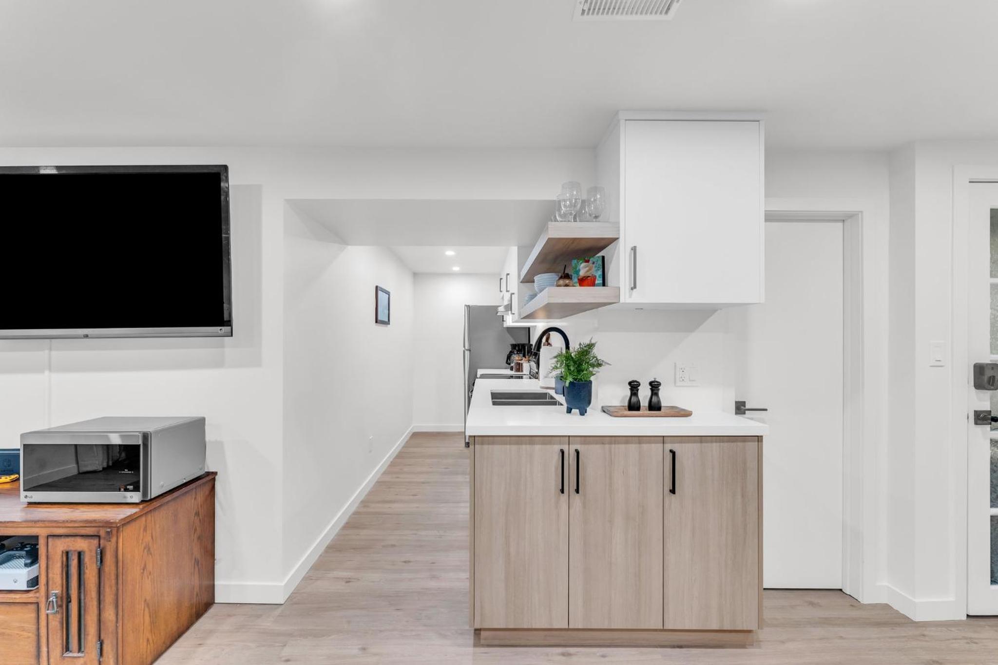 Spacious Elegance: Two Living Spaces in One Home