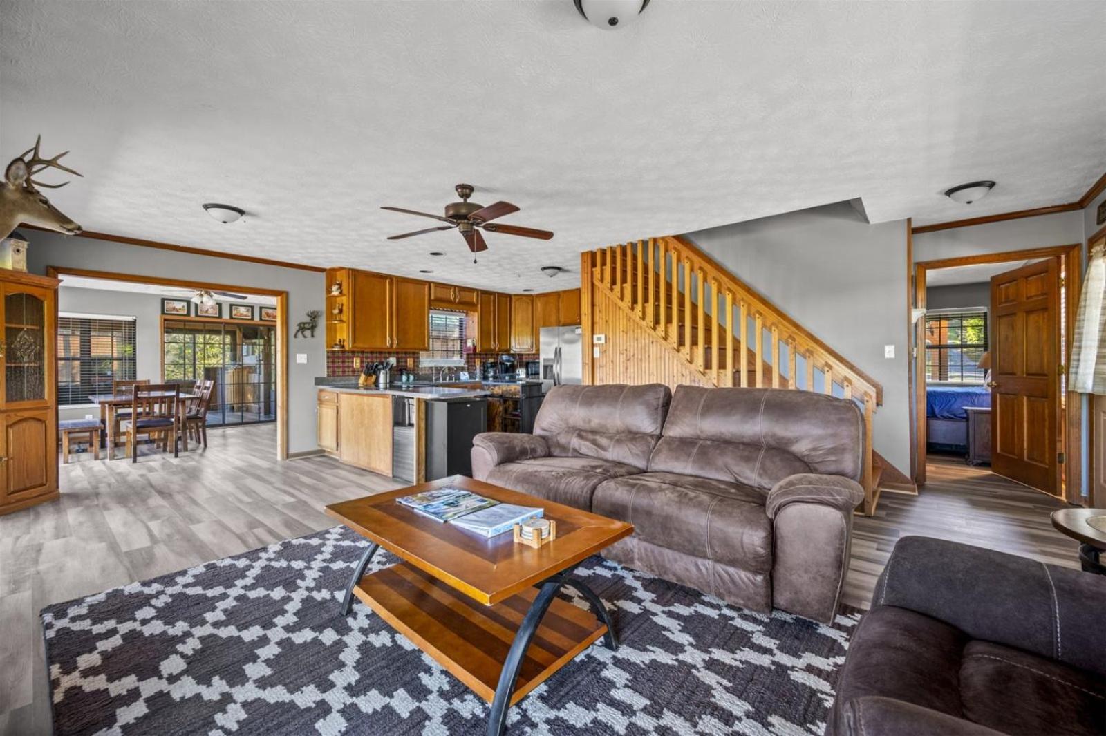 Lakefront Retreat With Mountain Views, Private Boat Launch And Dock view 3
