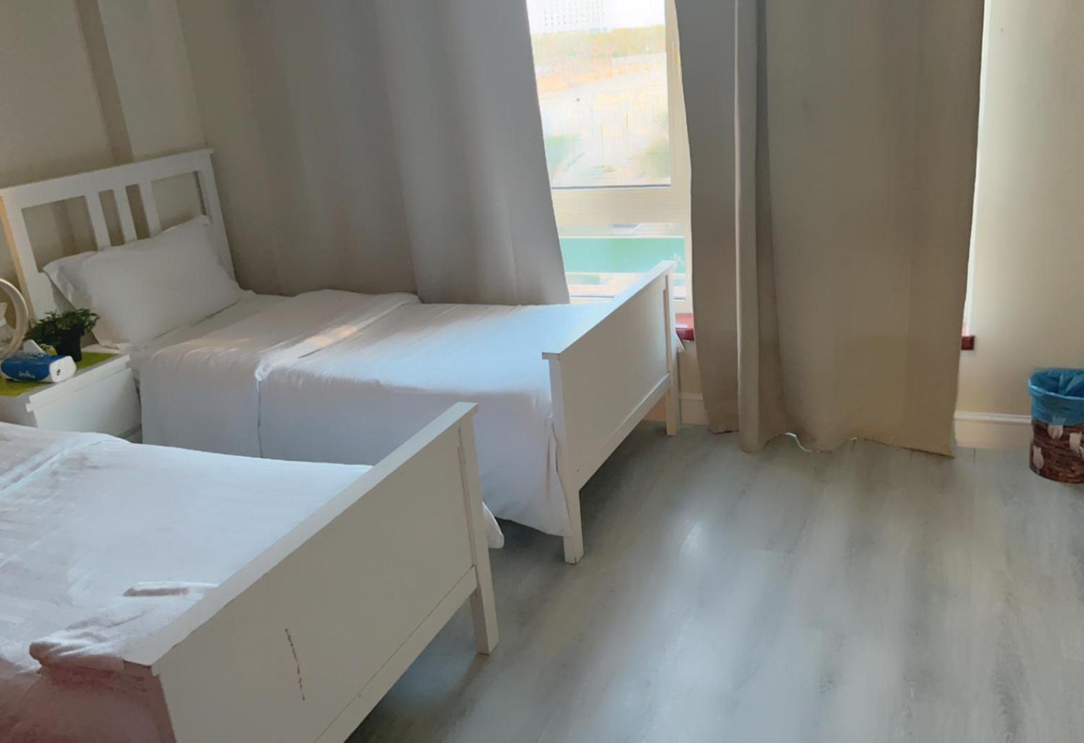 موج البحر ابراج الشاطئ مدينه الملك عبدالله الاقتصاديه عوائل فقط view 4