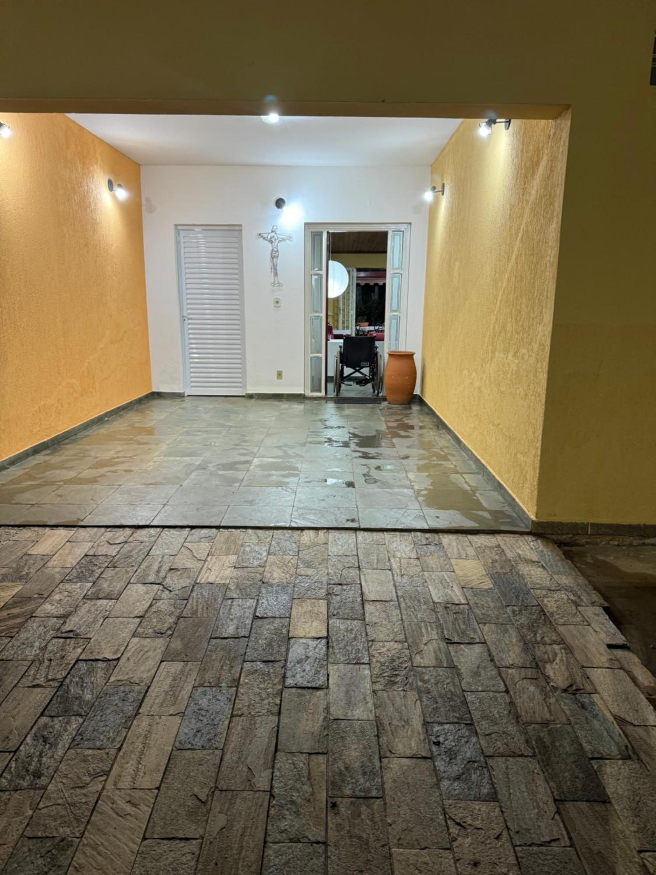 Casa da Vó Loy e seu espaço verde