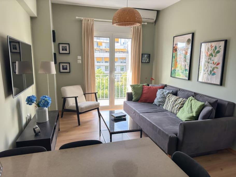 Great Acropolis Area Apartment with Private Balcony