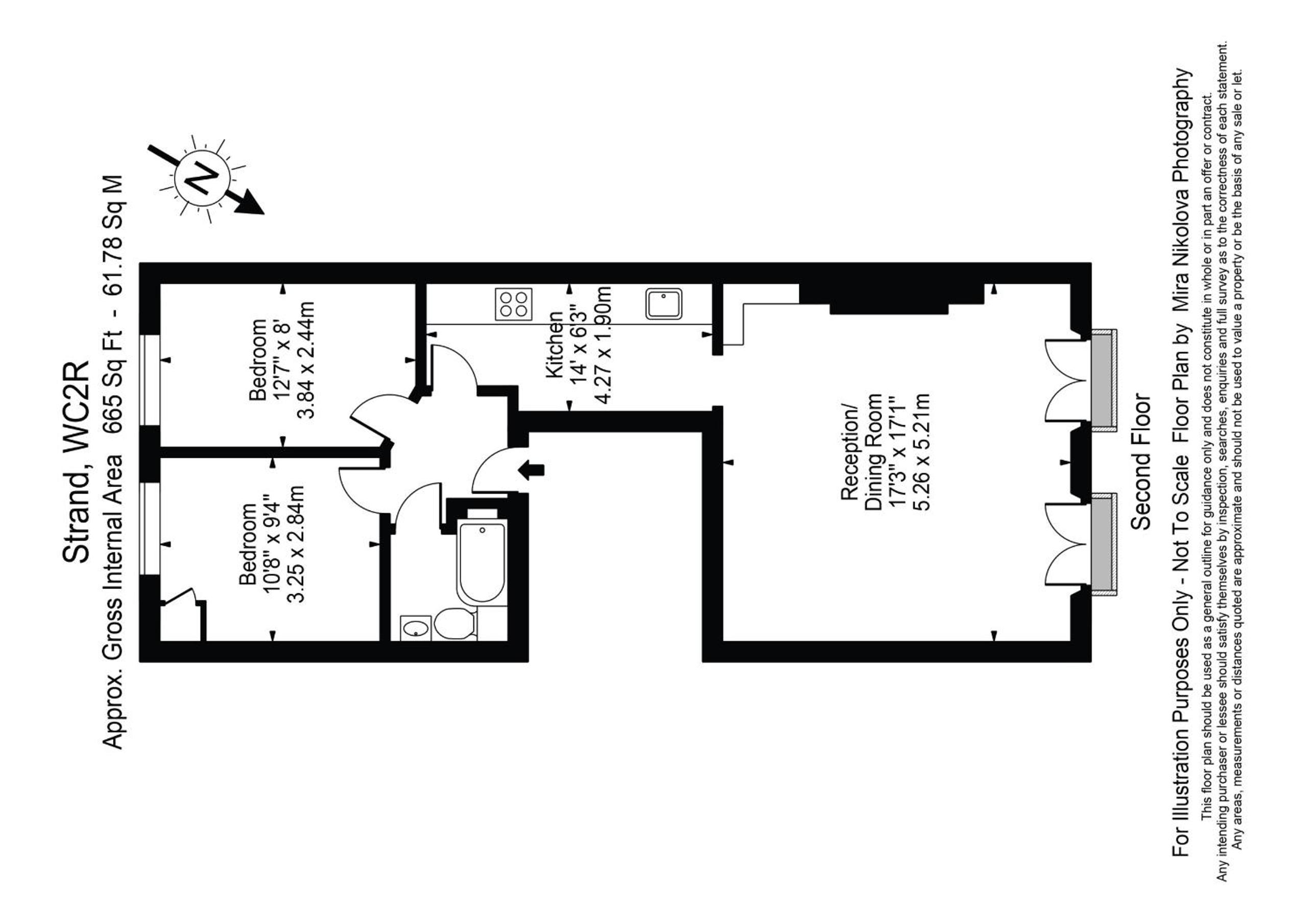 Covent Garden Two Bedroom Apartment near West End and stations