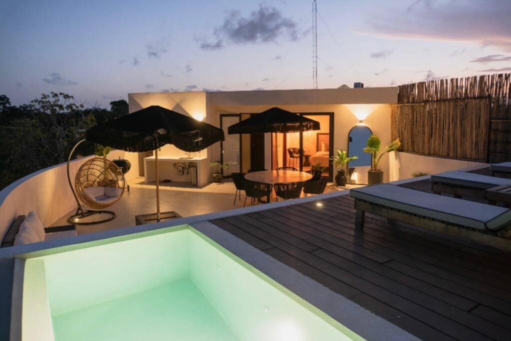 Luxury in Tulum l Huge Private Rooftop With Pool view 5