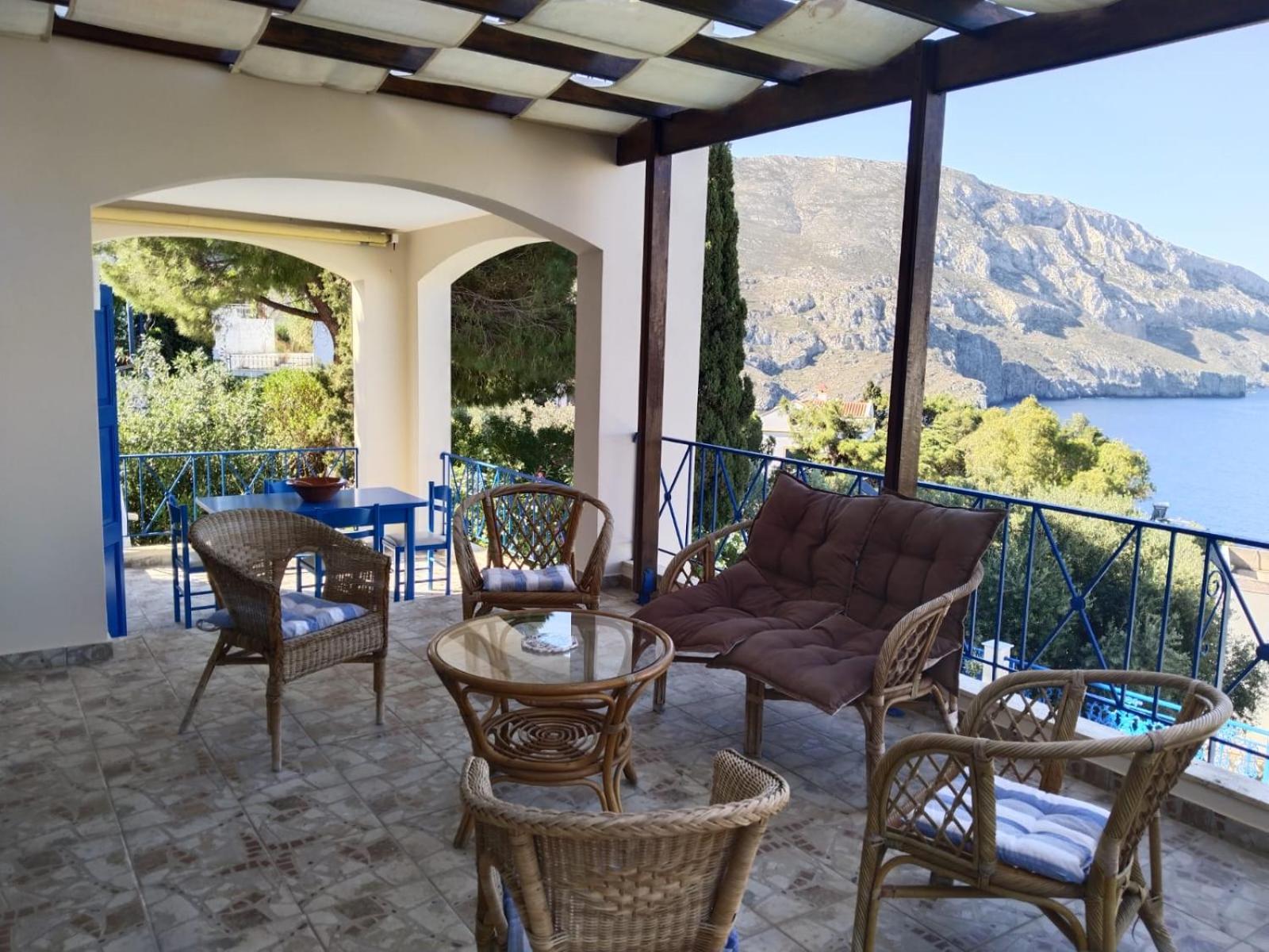 Villa Thea Kalymnos with swimming pool and sea view