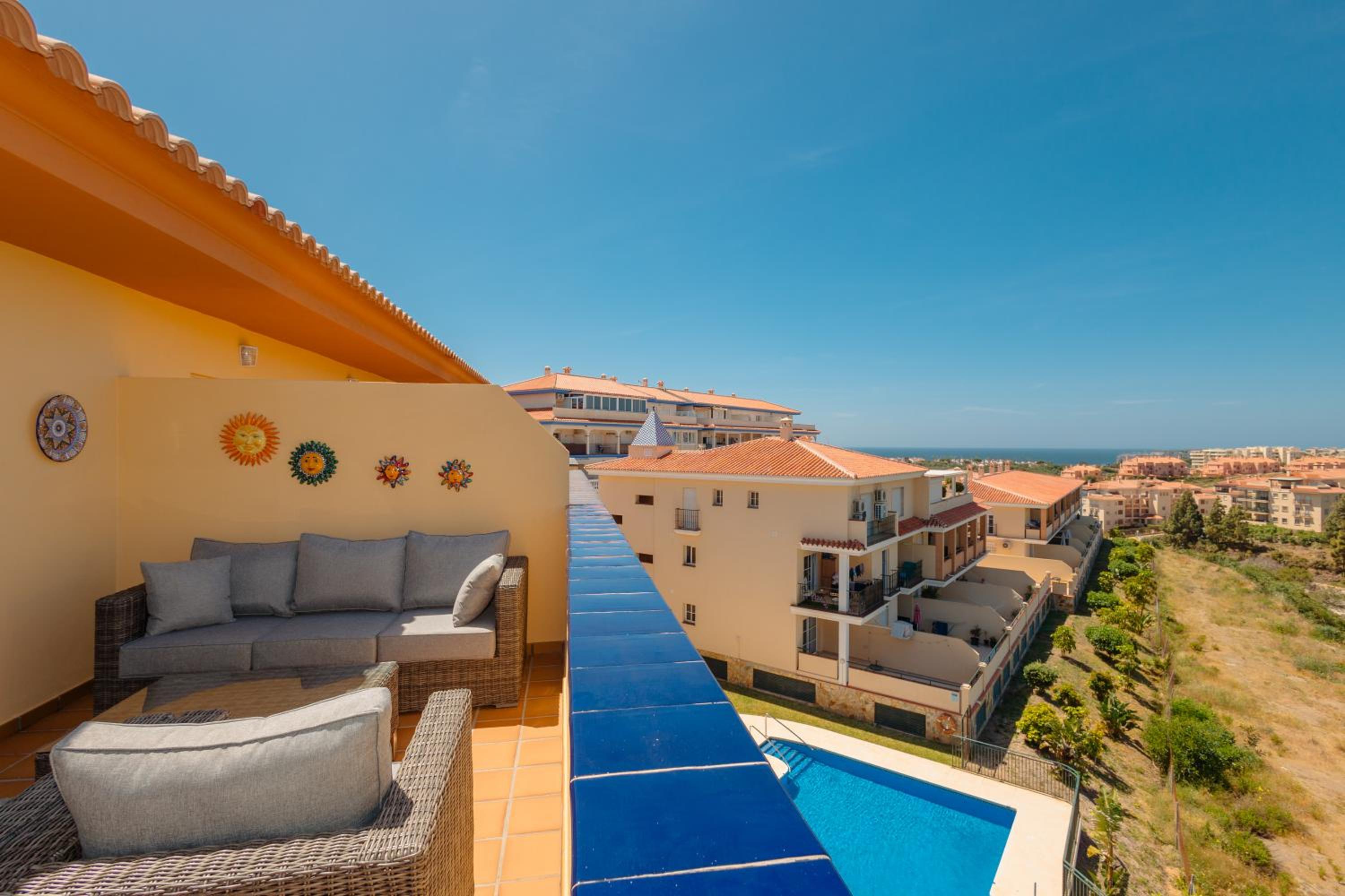Cozy apartment, with sea views, large private terrace, close to the beach, El Faro, Mijas view 2