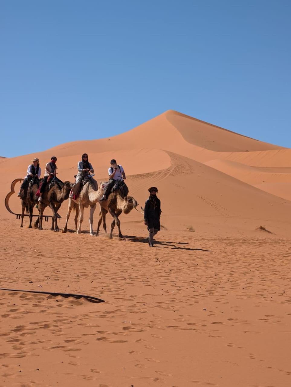 Riad Merzouga Dunes view 3