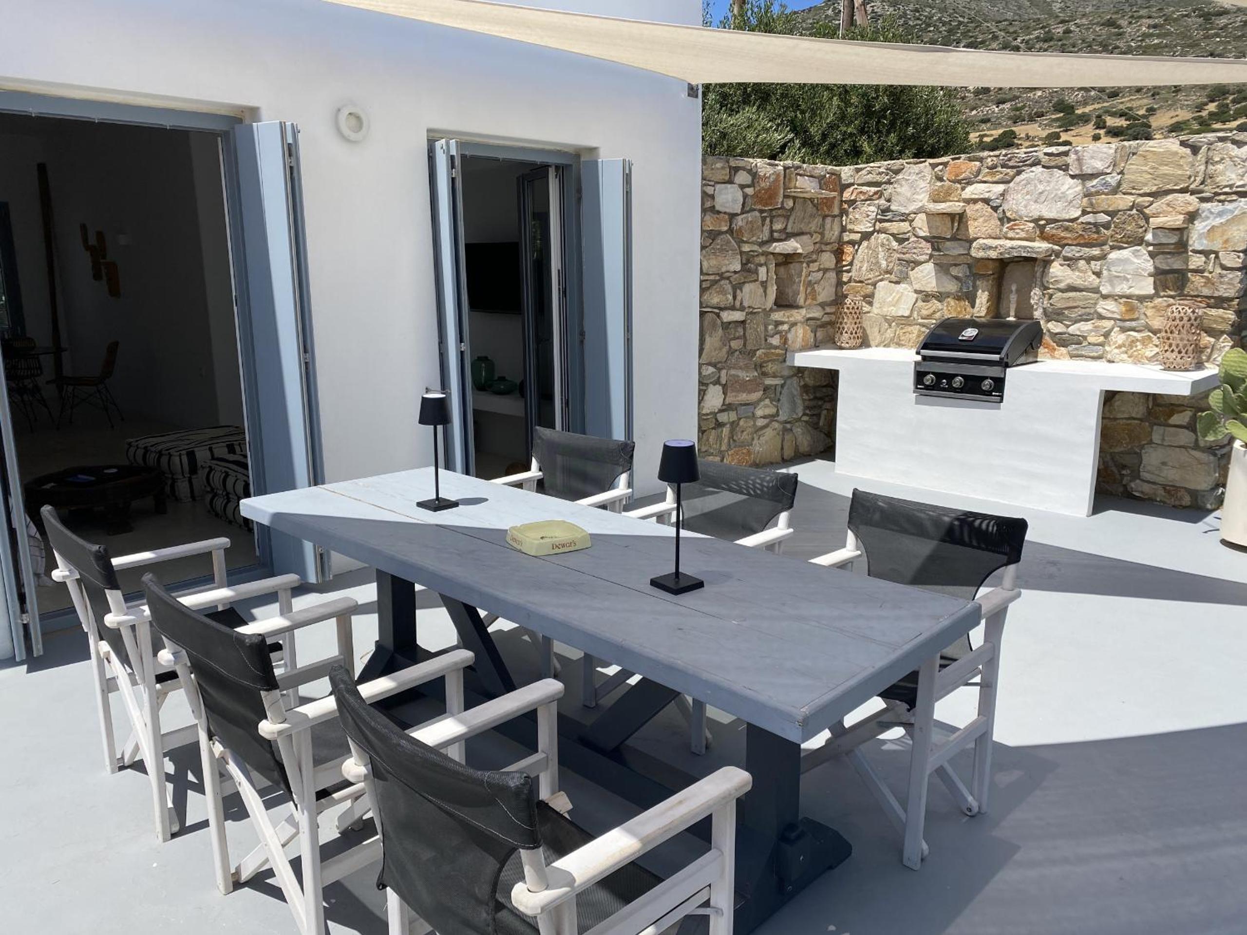 The Hedonist Square cycladic house with sea view view 3