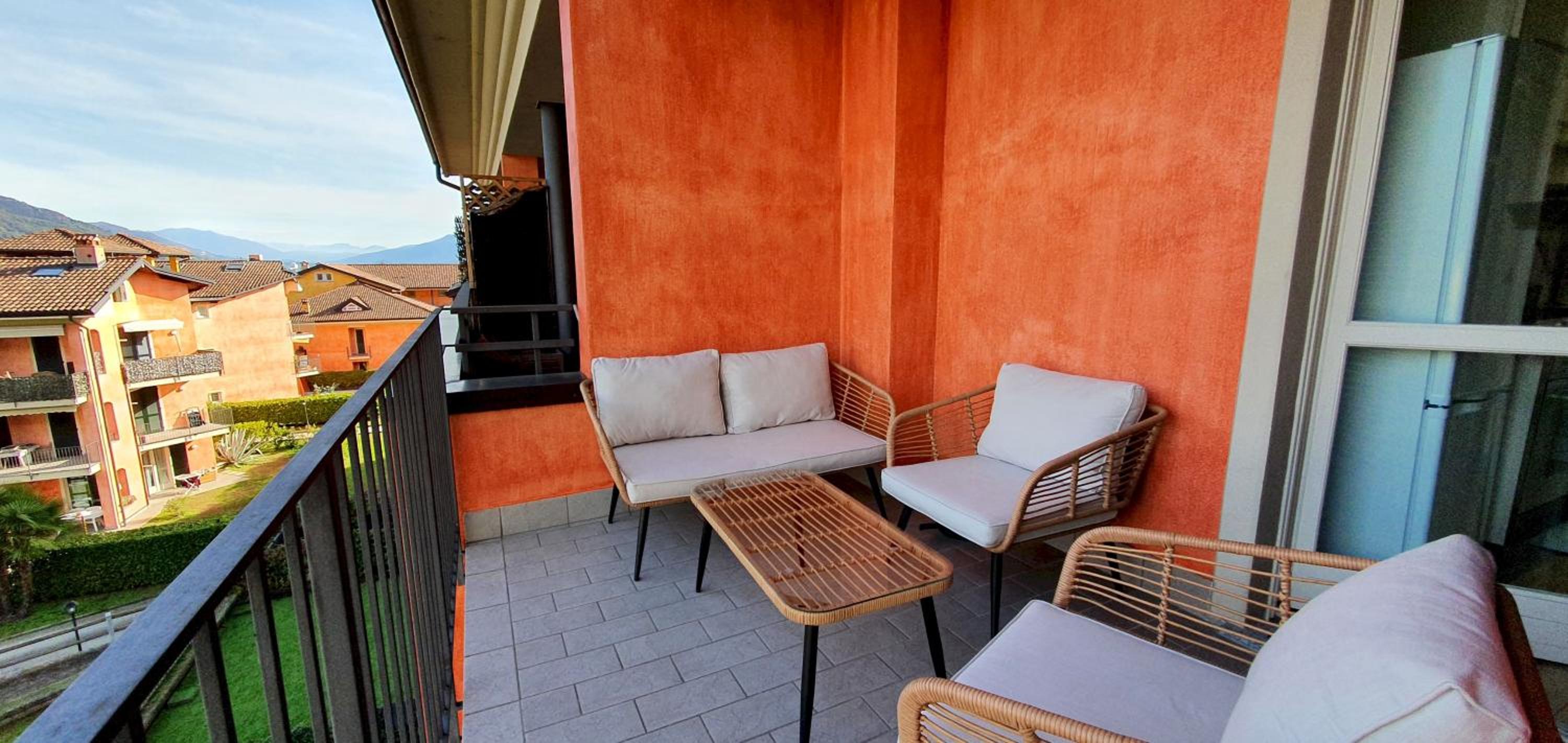 Vacation home in Baveno with a beautiful view