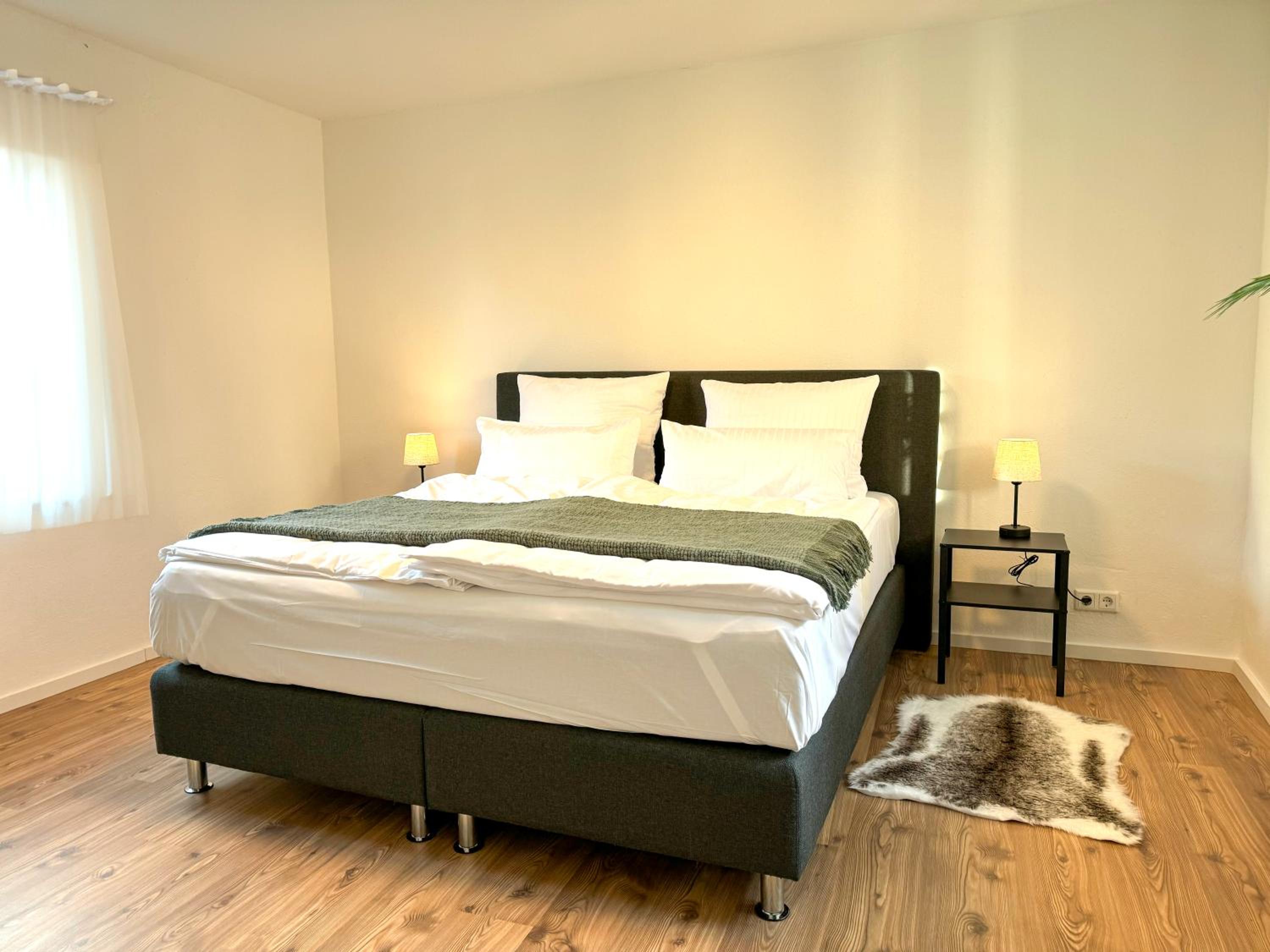 Ferienwohnung Gunzenhausen, Innenstadt, Dachterrasse, Stellplatz