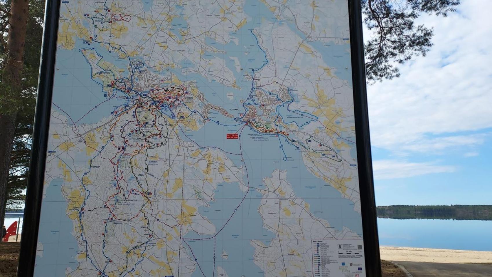 Lomayksiö C 3 Sotkamon keskustassa
