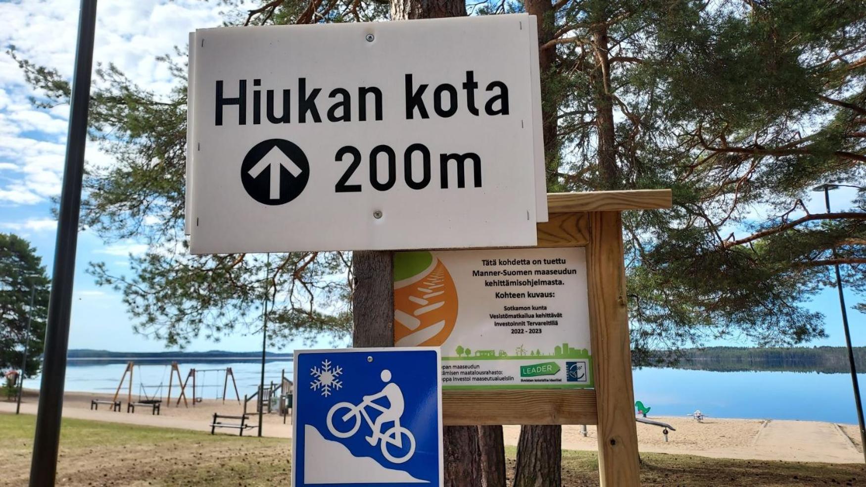 Lomayksiö C 3 Sotkamon keskustassa