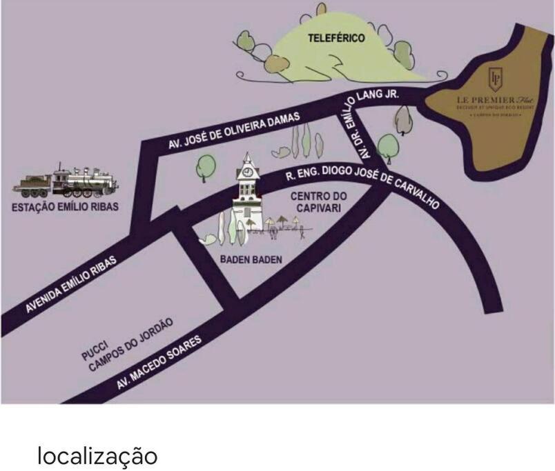 Campos doJordão em grande estilo perto de Capivari