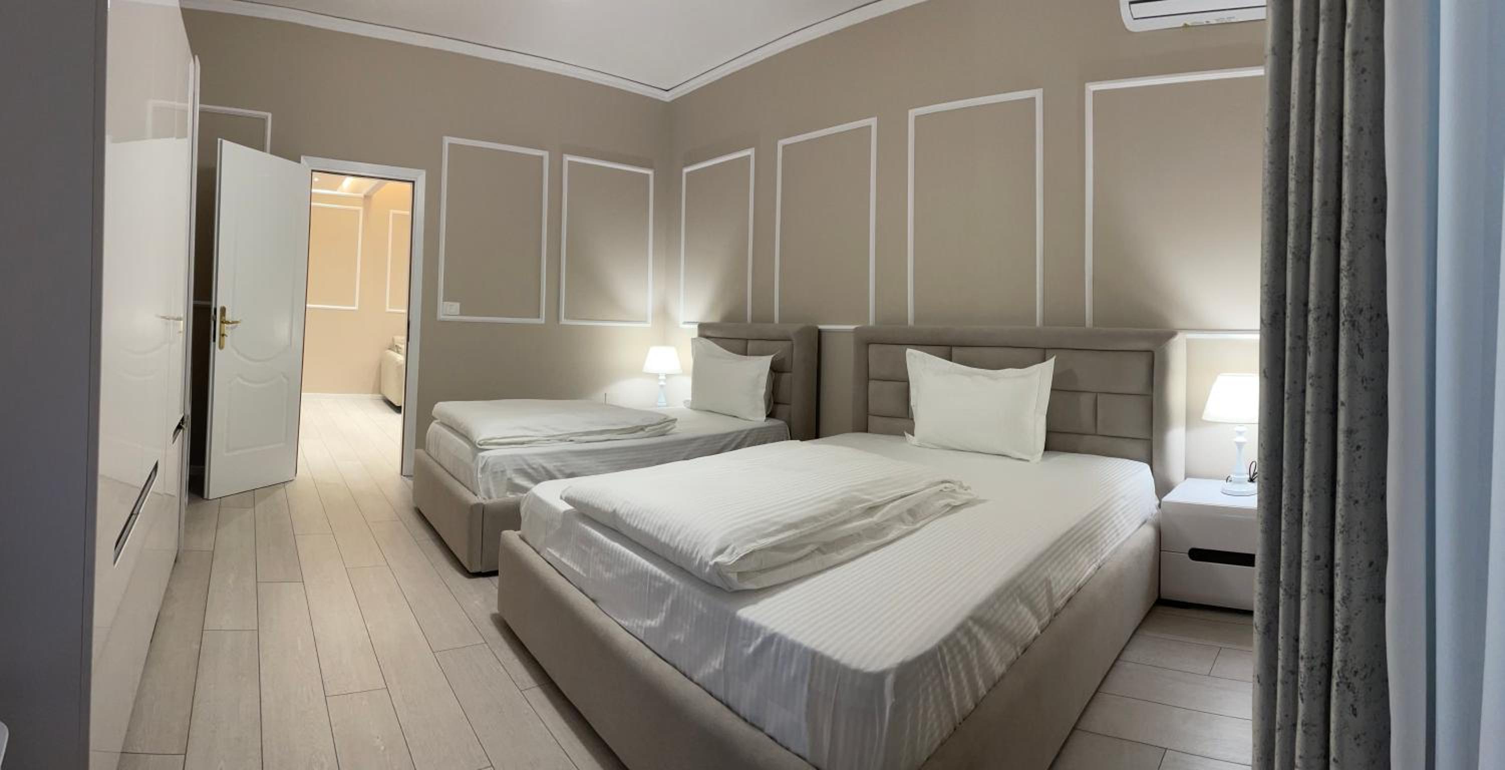 SUN TOWER LUXURY SUITE-VIEW FROM of TIRANA CENTER