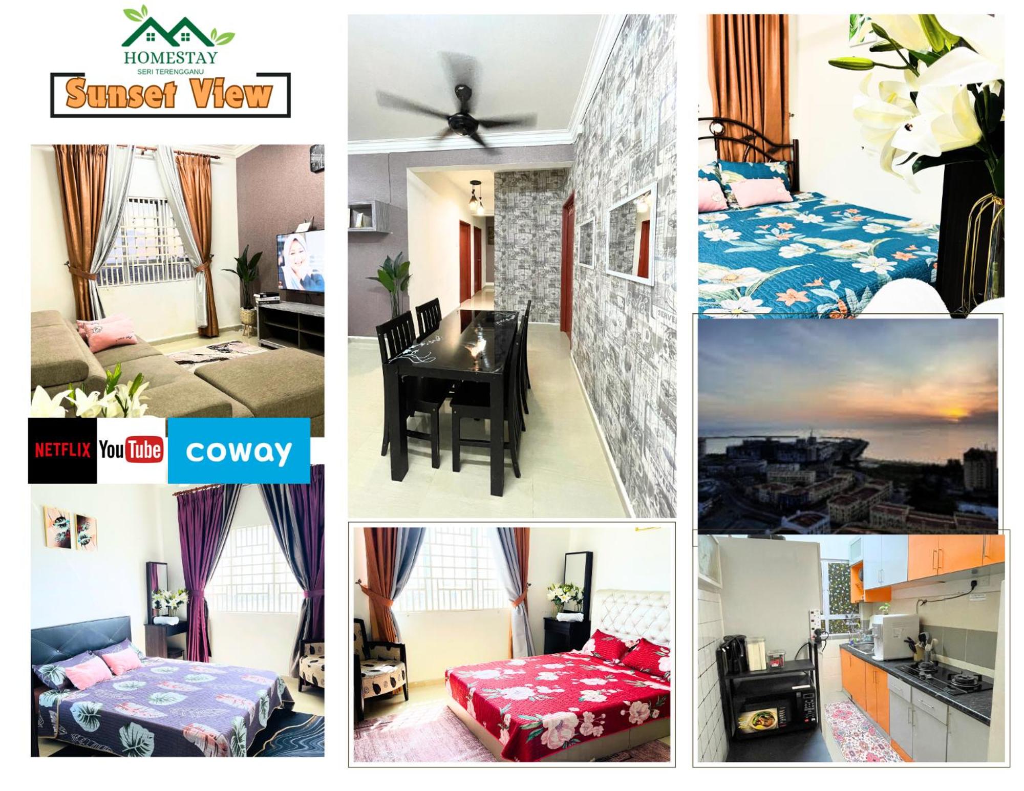 Apartment Ladang Tok Pelam Sunset View,Berdekatan Pantai Batu Burok,KTCC,Hospital,Drawbridge by Homestay Seri Terengganu photo 1
