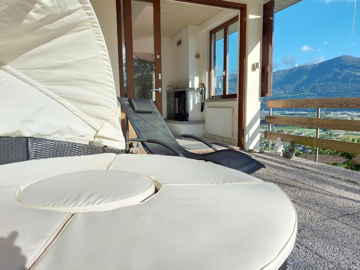 4-Zi-WG Casa Sogno - Valle mit Kamin. Alleinlage im Rebberg!