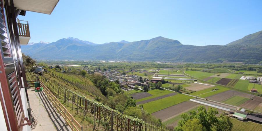 4-Zi-WG Casa Sogno - Valle mit Kamin. Alleinlage im Rebberg!