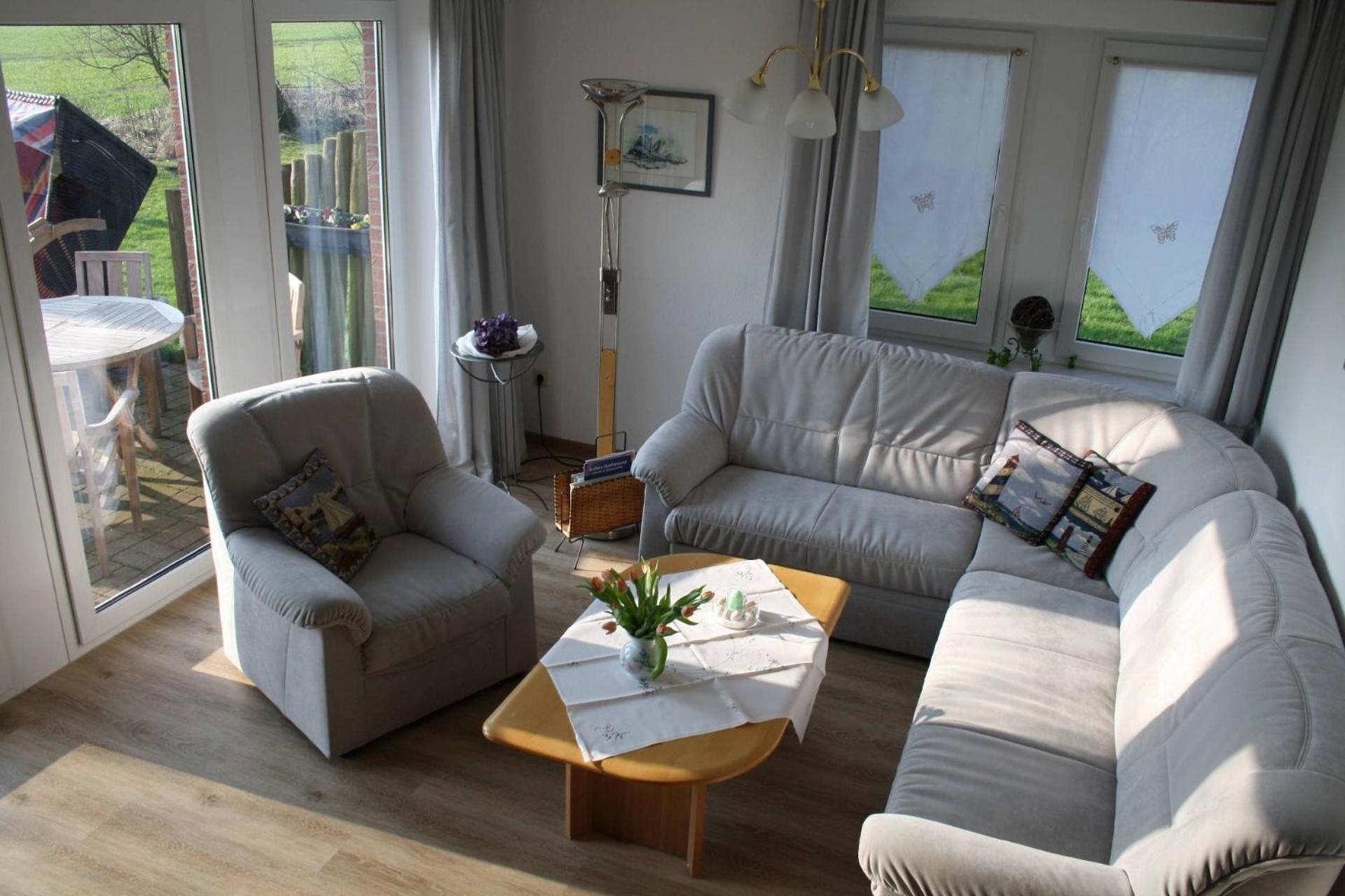 Wohnung in Pilsum mit Eigener Terrasse