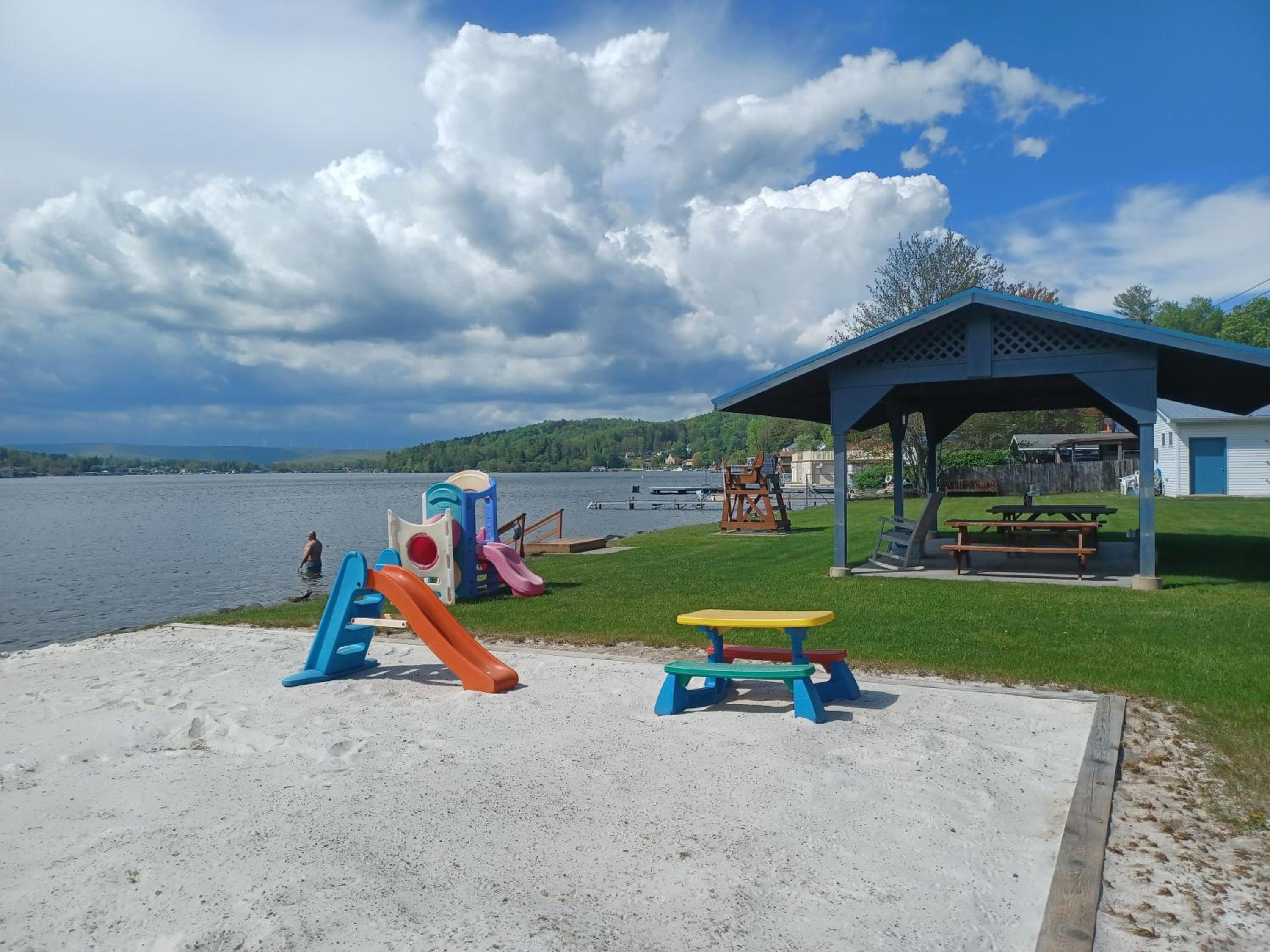 Harvey's Lake/near Rickett's Glen view 4