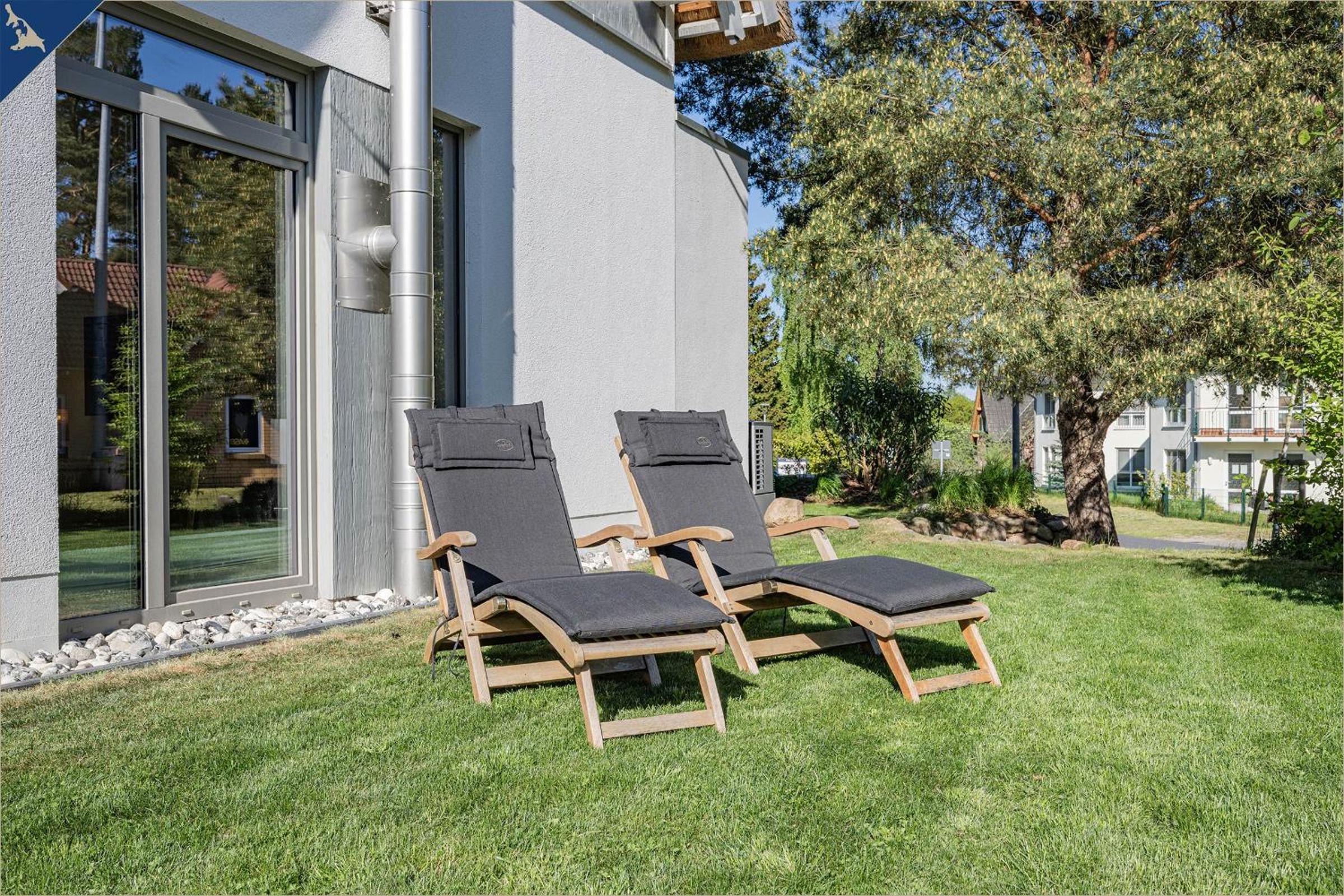 Reethus bei den Wassern mit Kamin und Sauna