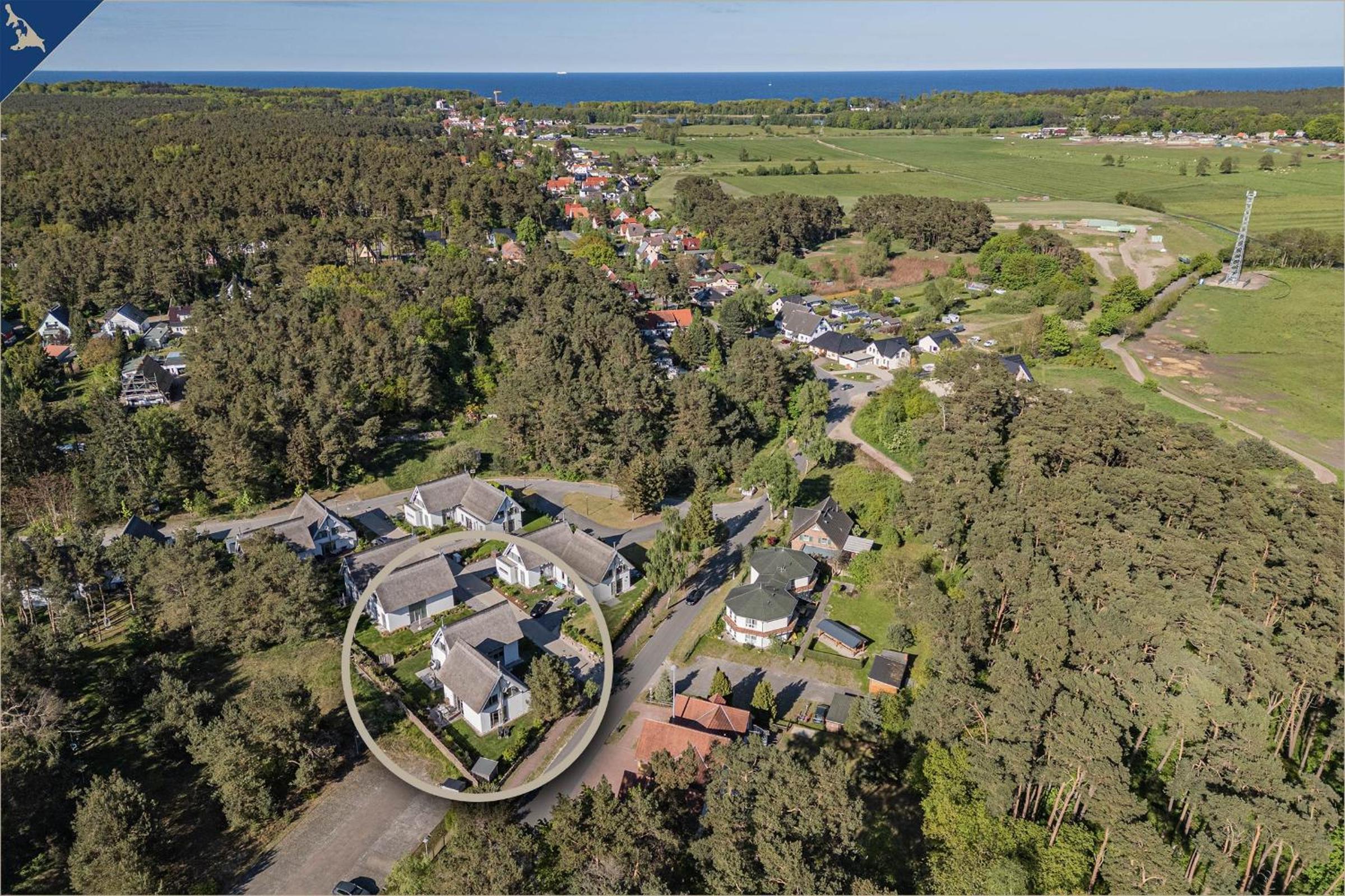 Reethus bei den Wassern mit Kamin und Sauna