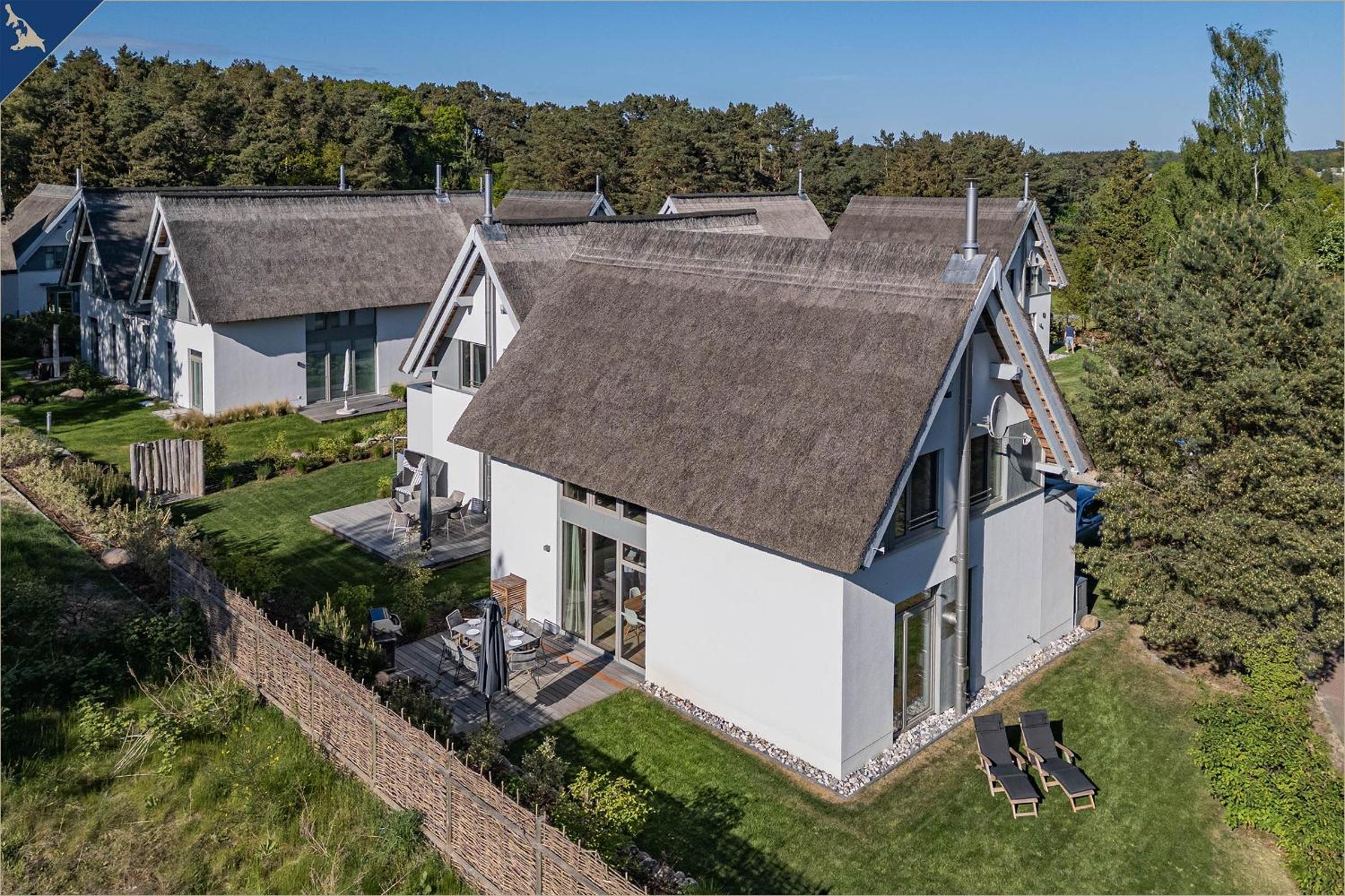Reethus bei den Wassern mit Kamin und Sauna