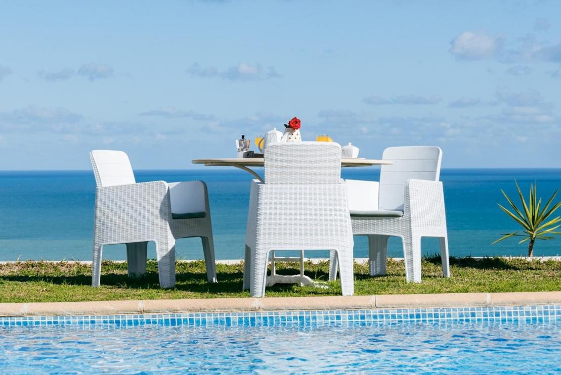 Oasis Santorina Pool Sea Sky view 2