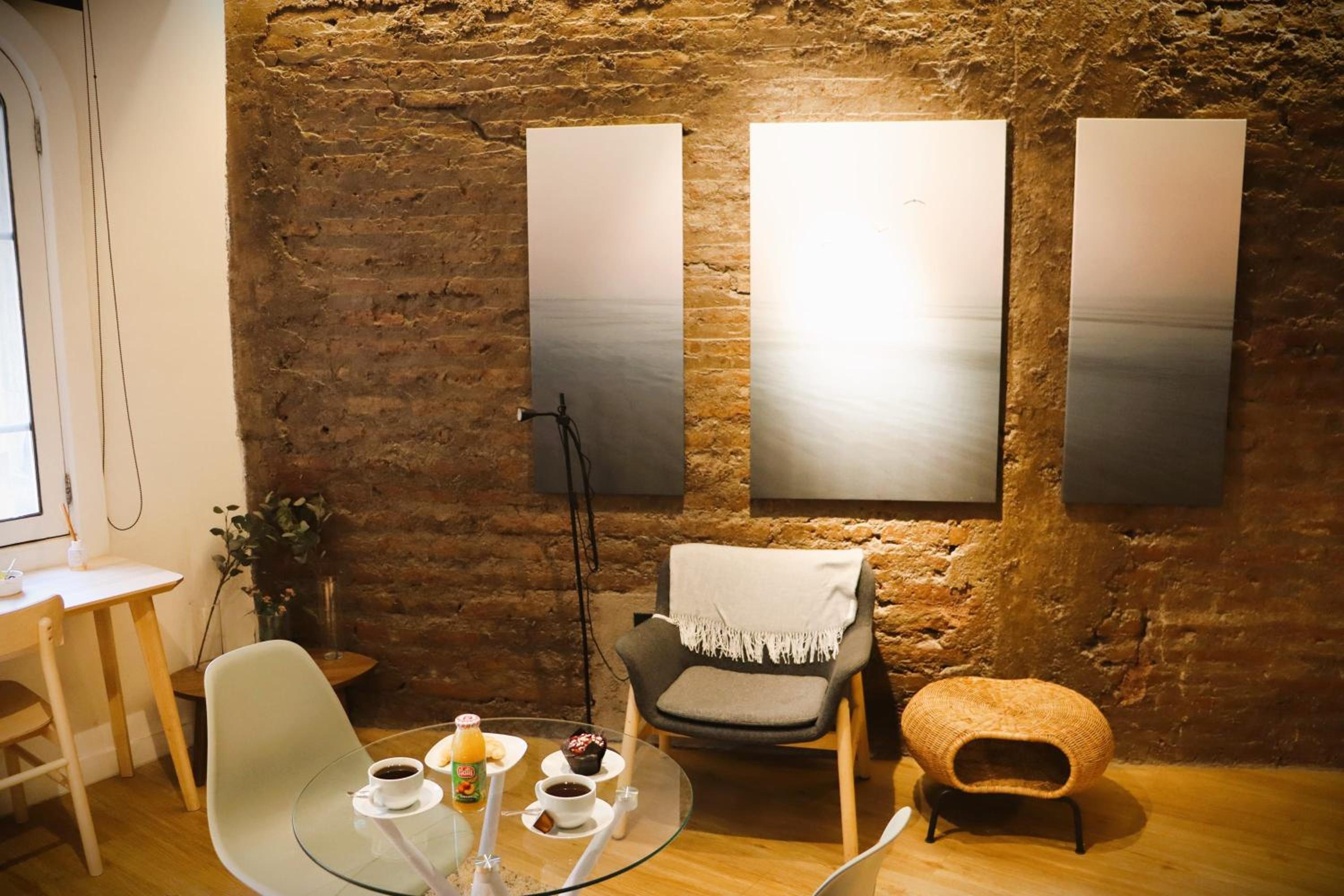 HOM I Wifi AirAcond Cafe Encanto Arte Lastarria