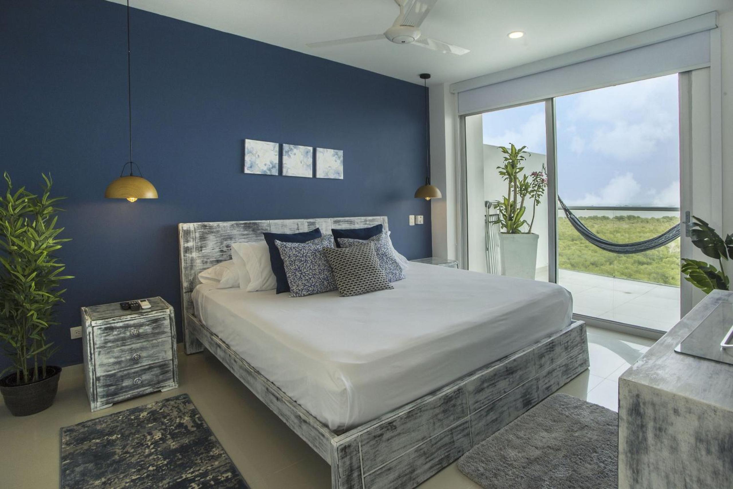 Oceanfront condominium with direct access to the beach.