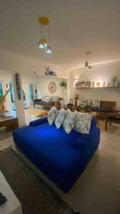 Casa long beach! Totalmente pé na areia.
