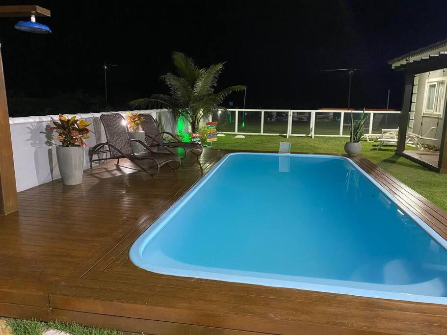 Casa long beach! Totalmente pé na areia.