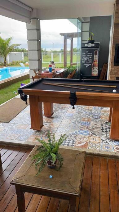 Casa long beach! Totalmente pé na areia.