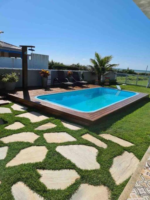Casa long beach! Totalmente pé na areia.