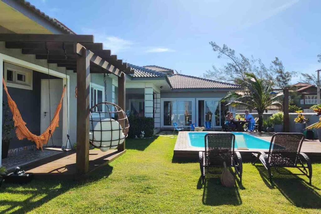 Casa long beach! Totalmente pé na areia.