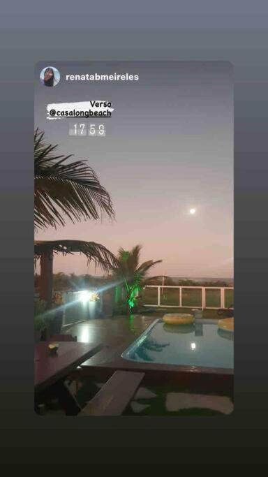 Casa long beach! Totalmente pé na areia.