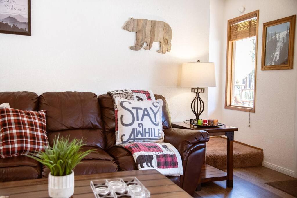 The Bear Cave Summit Unit B ! Game room & Hot tub view 3
