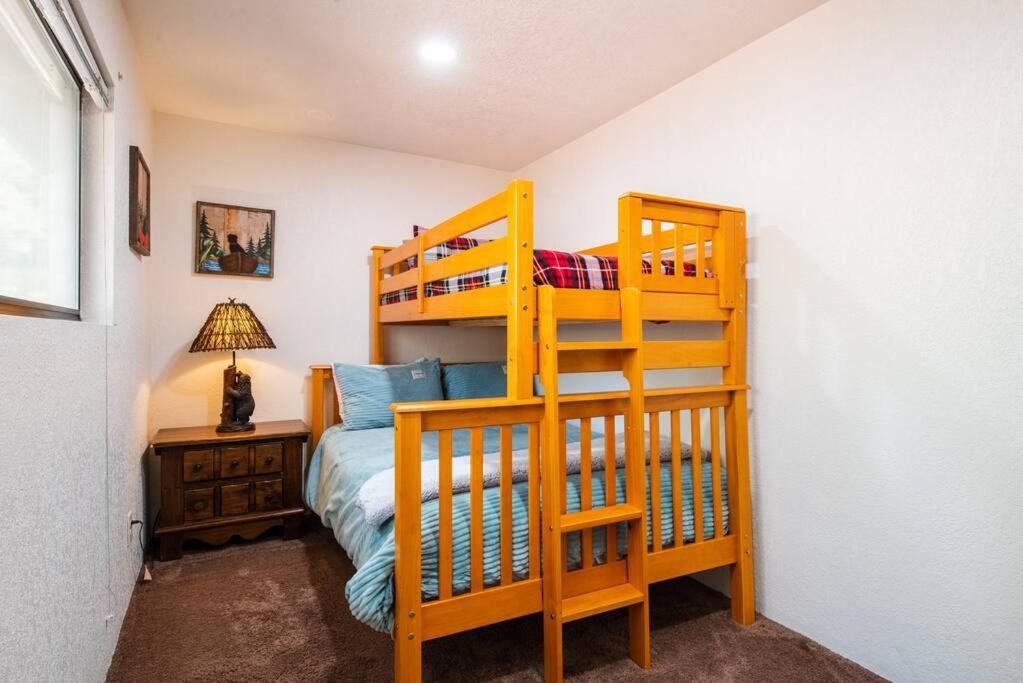 The Bear Cave Summit Unit B ! Game room & Hot tub view 5